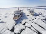 【おーろら号】オホーツク海に押し寄せる流氷を割って進む、迫力のクルーズ(イメージ)