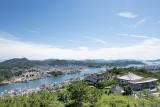 View of the observation deck at Senkoji Park in Onomichi