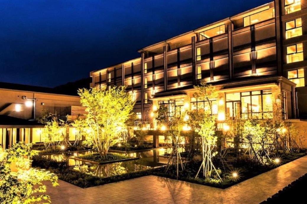 わずか２５部屋の「雲仙九州ホテル」。約60�u以上のお部屋に半露天風呂付（イメージ）