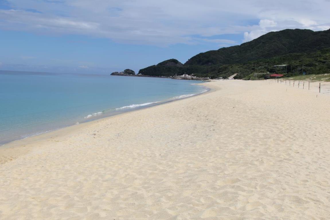 屋久島では数少ない白砂のビーチ・永田いなか浜【画像提供：九州旅ネット】