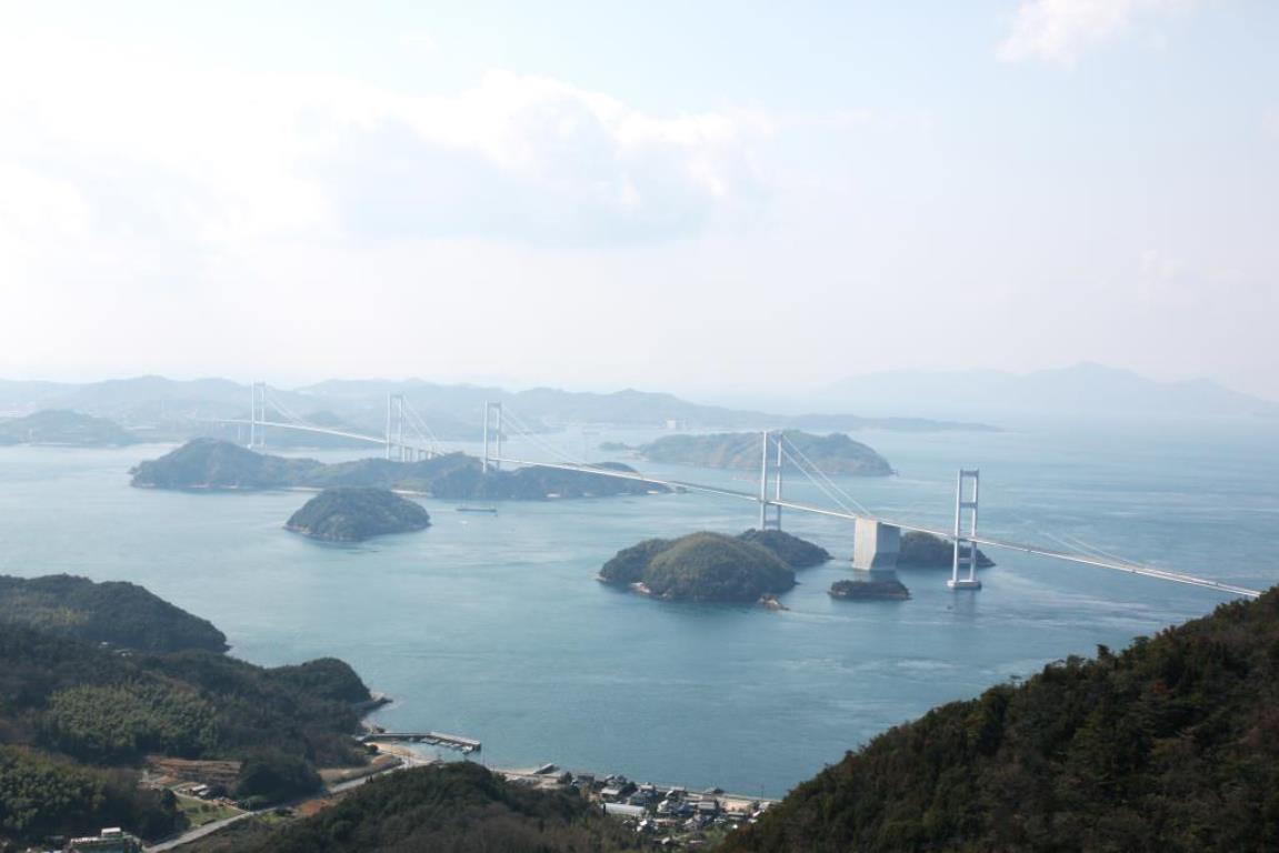 亀老山展望台からの眺め（イメージ）　写真提供：いよ観ネット