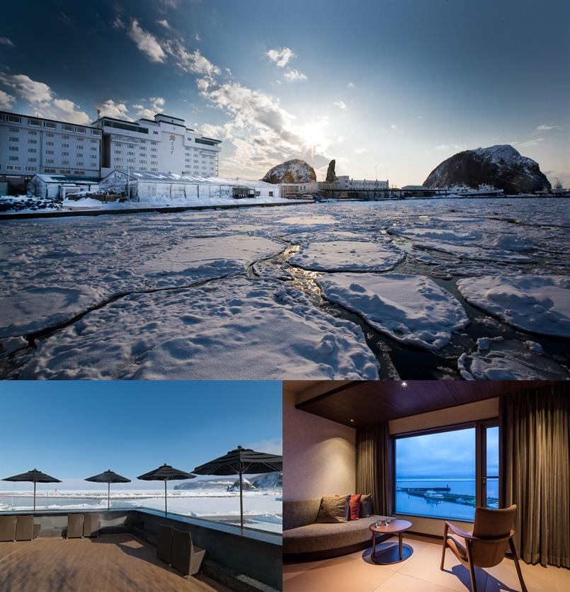 流氷のオホーツク海に面した寛ぎの上質リゾートホテル (2泊目／イメージ）