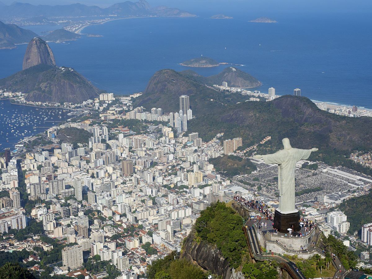 世界遺産リオデジャネイロ　コルコバードの丘（イメージ）