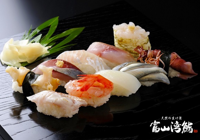 富山湾鮨の昼食（イメージ）