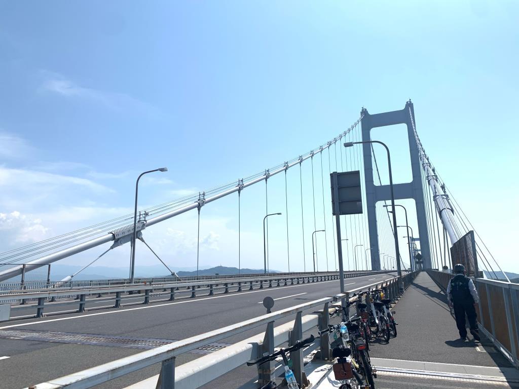 しまなみ海道を象徴する！来島海峡大橋！（イメージ）